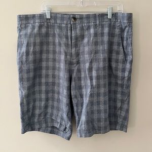Grey checkered Ben Sherman shorts (38 waist)